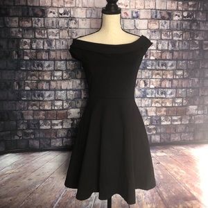 Lulus Black Skater Dress
